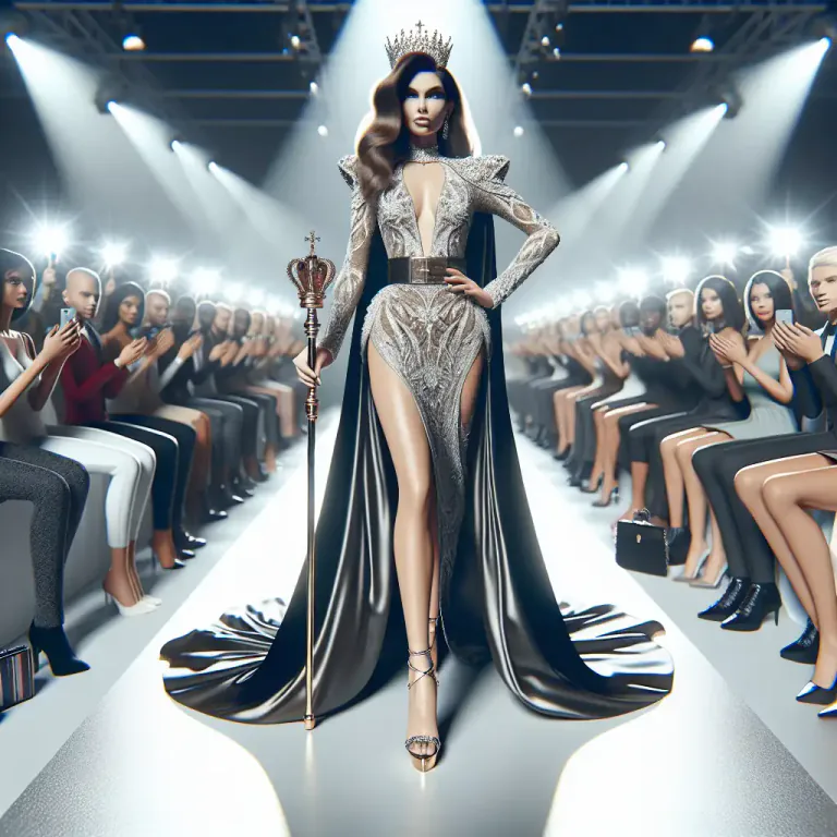 Visual representation of "baroness" - A woman who has a lot of power or influence in a particular area.