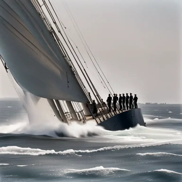 Visual representation of "lee" - The part of something that is facing away from the wind or current.