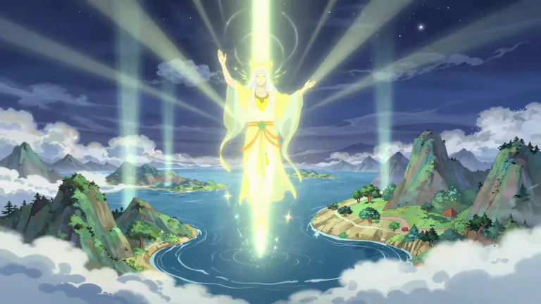 Visual representation of "omnipotent" - Having unlimited power and able to do anything