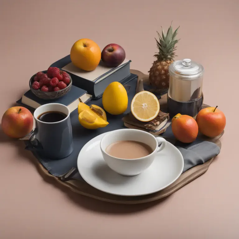 Visual representation of "on the table" - Something placed physically on top of a table.