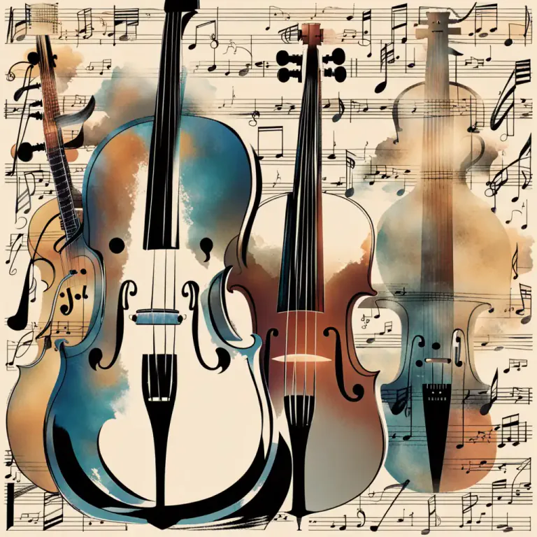 Visual representation of "textural" - Related to the features present in music or sound