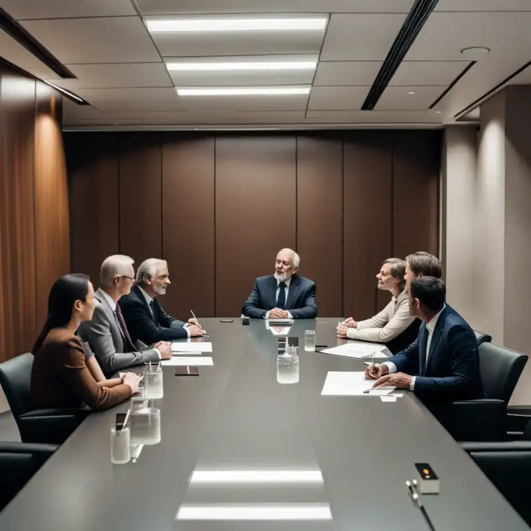 Visual representation of "consultation" - The process of discussing something with someone in order to make a decision