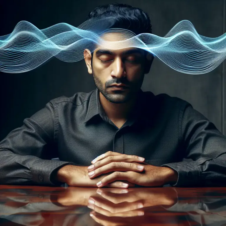 Visual representation of "clairvoyance" - In psychology, it refers to a person’s ability to gather knowledge about a distant or unseen target usingsome form of extrasensory perception