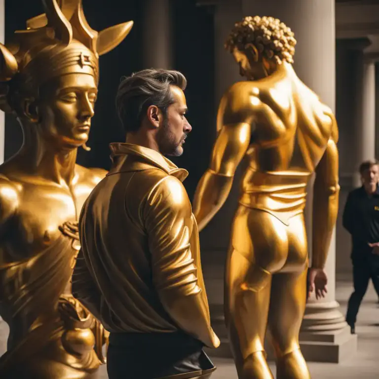 Visual representation of "idol" - A pretender or false god
