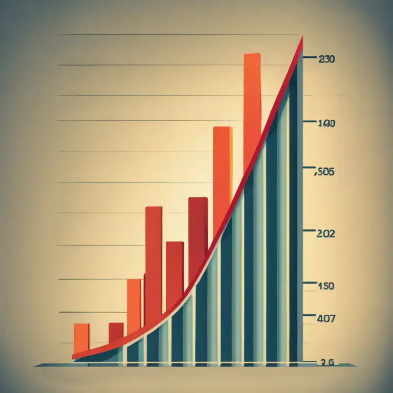 Visual representation of "flourish" - To be successful and grow rapidly.