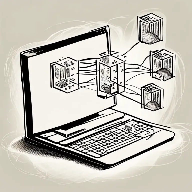 Visual representation of "chunk" - In computing, a piece of data sent over a network