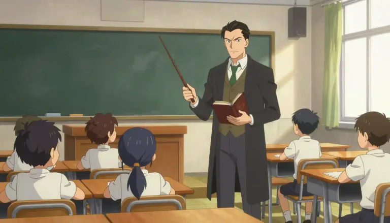 Visual representation of "schoolmaster" - A man who is in charge of a school, especially in the past.