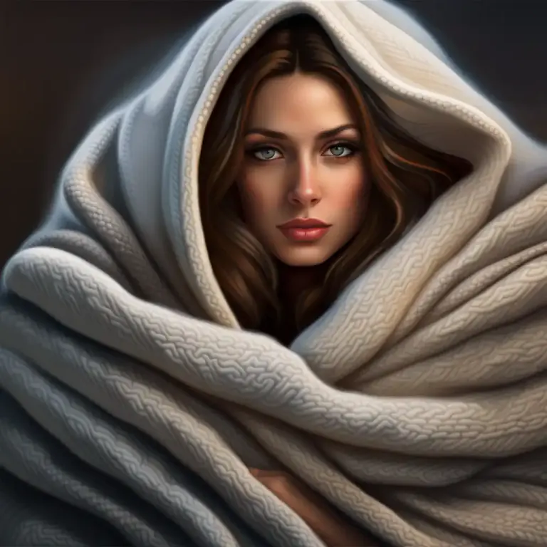Visual representation of "manta" - A thick covering or blanket.