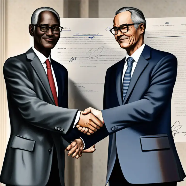 Visual representation of "moa" - An abbreviation for 'Memorandum of Agreement', a written document between two or more parties.