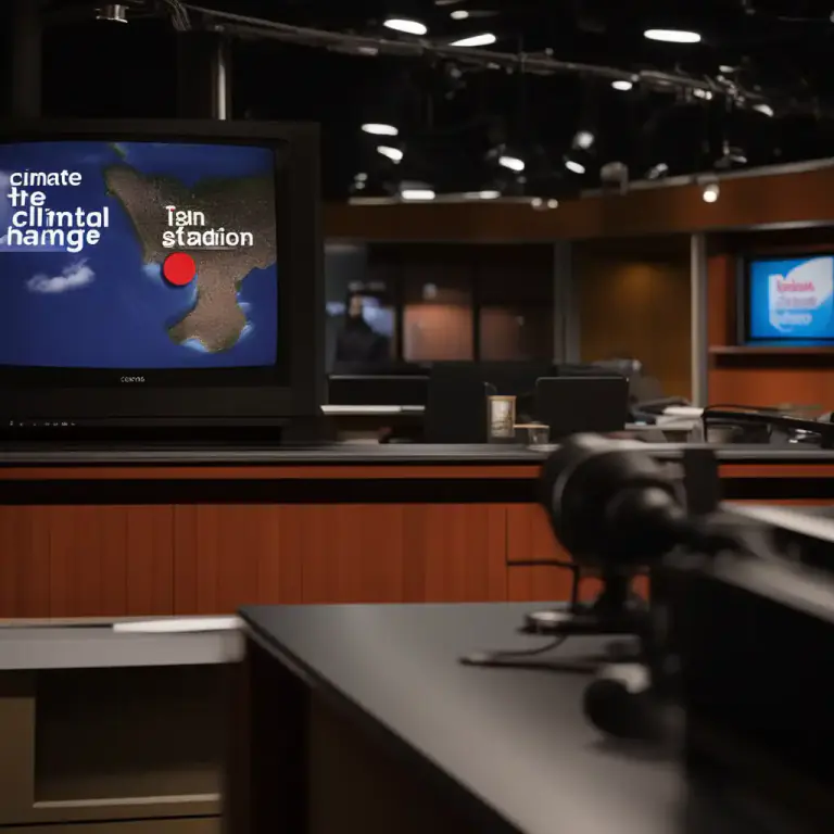 Visual representation of "editorial" - A statement of official or organizational policy, typically broadcast on television or radio