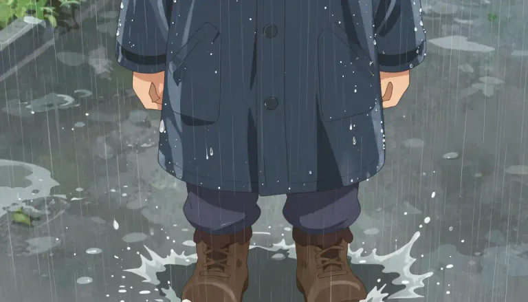 Visual representation of "waterproof" - Unable to let water in or through