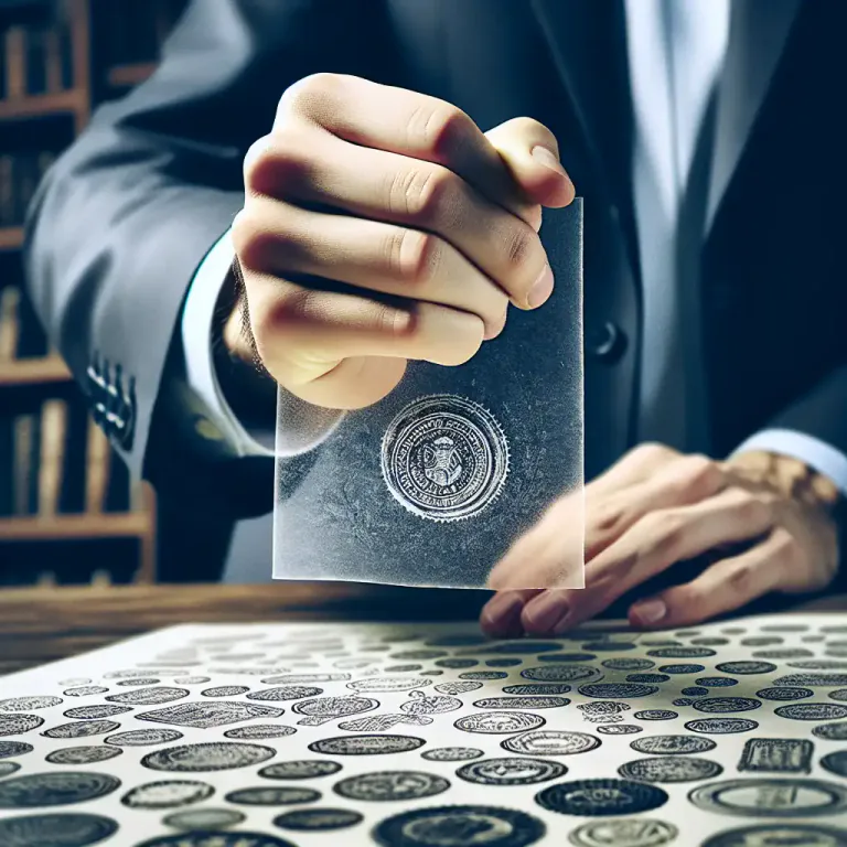Visual representation of "watermark" - To mark paper during its manufacture, or a document with a watermark