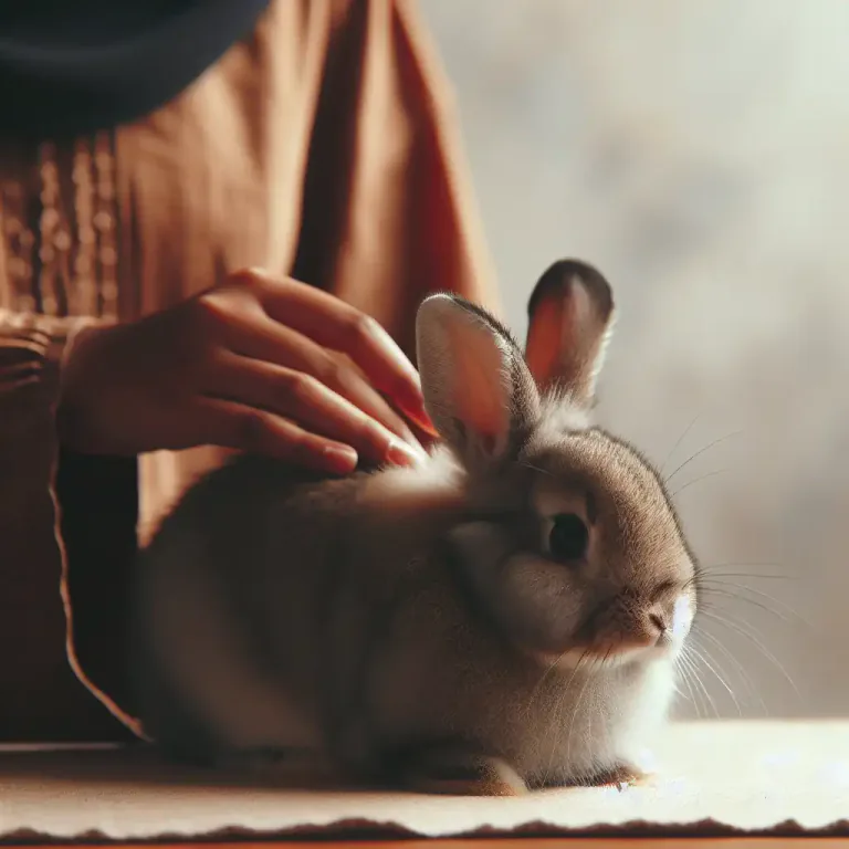 Visual representation of "rex" - A type of domestic rabbit with soft, short fur