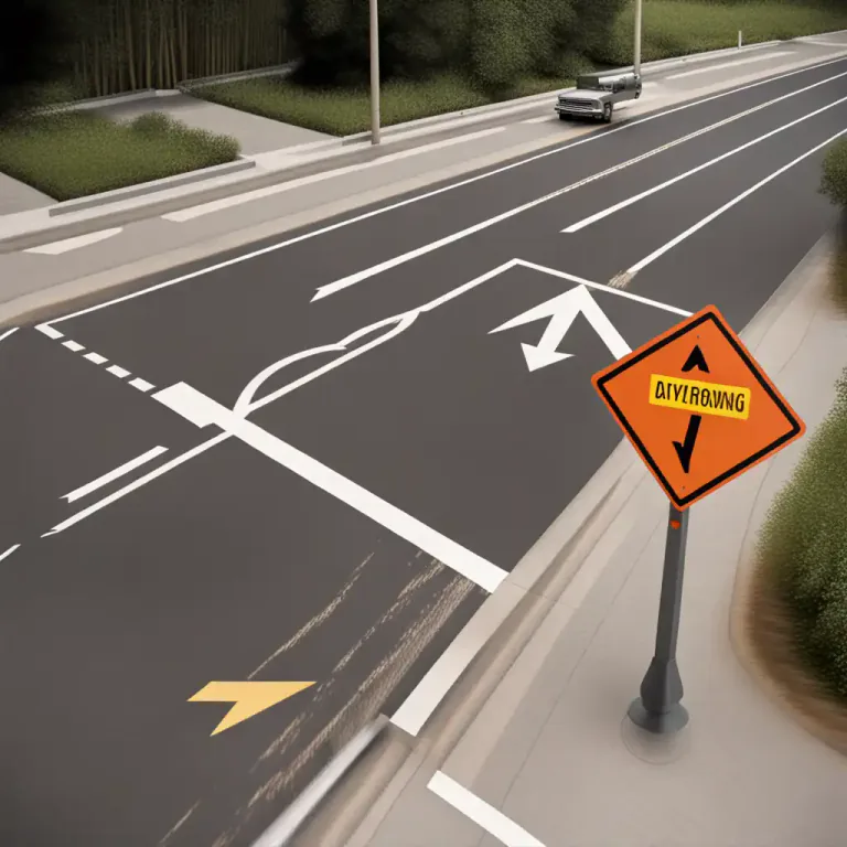 Visual representation of "turn into" - To use a road or path to change your direction.