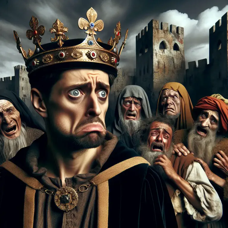Visual representation of "misrule" - To govern or manage poorly or wrongly.
