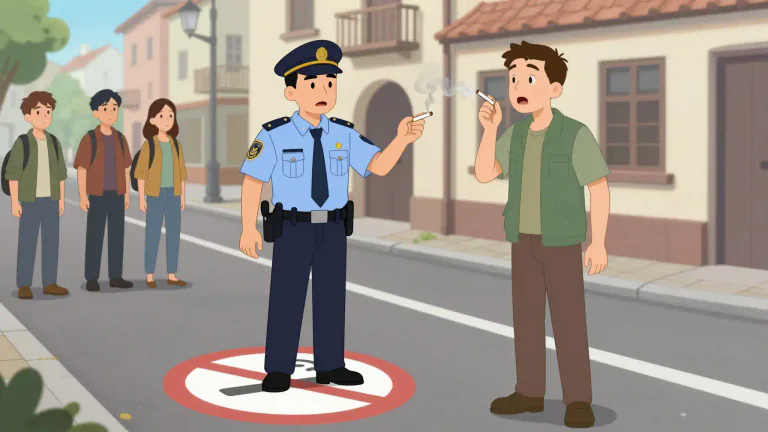 Visual representation of "outlaw" - To make something illegal or unacceptable