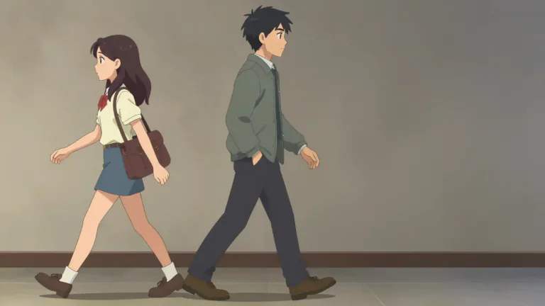 Visual representation of "follow" - To go or come after a person or thing in motion