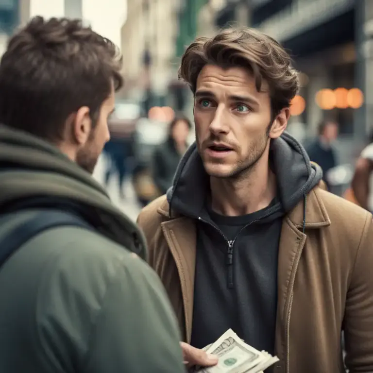 Visual representation of "approach" - To ask someone for something, often at an inappropriate time