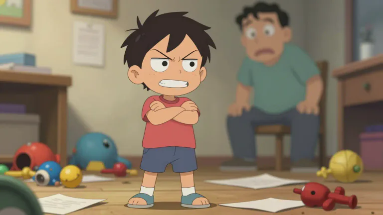 Visual representation of "brat" - A child, especially one who behaves badly