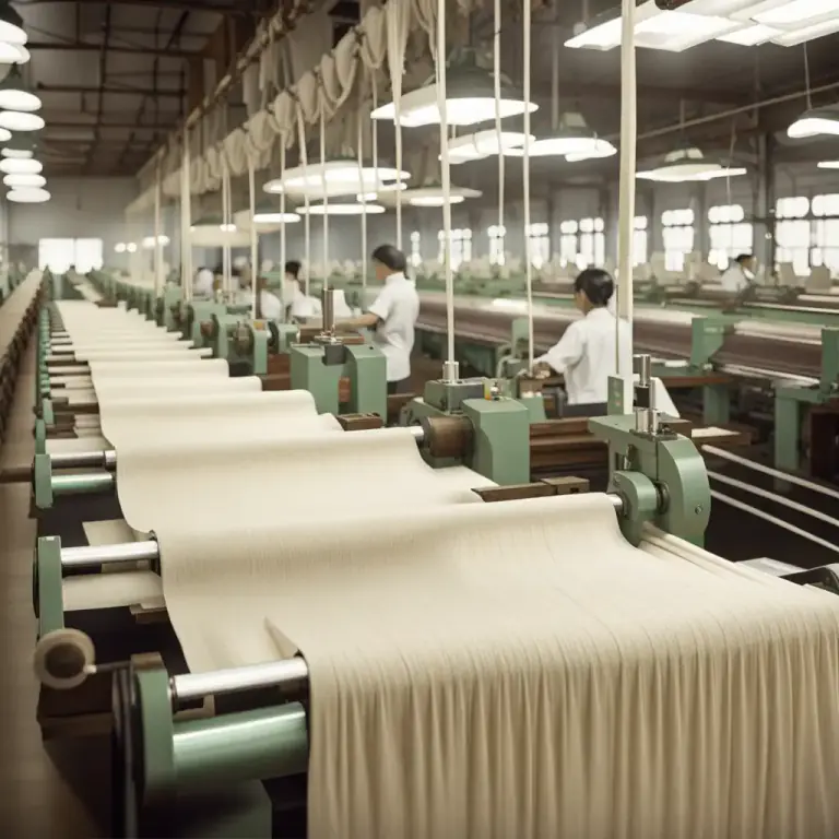 Visual representation of "twill" - To weave in a way to produce twill fabric