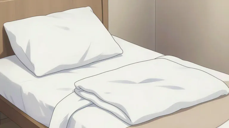 Visual representation of "pillowcase" - A cover for a pillow that can easily be removed and washed.