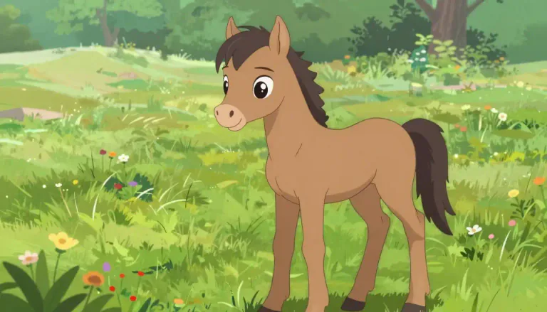 Visual representation of "filly" - A young female horse