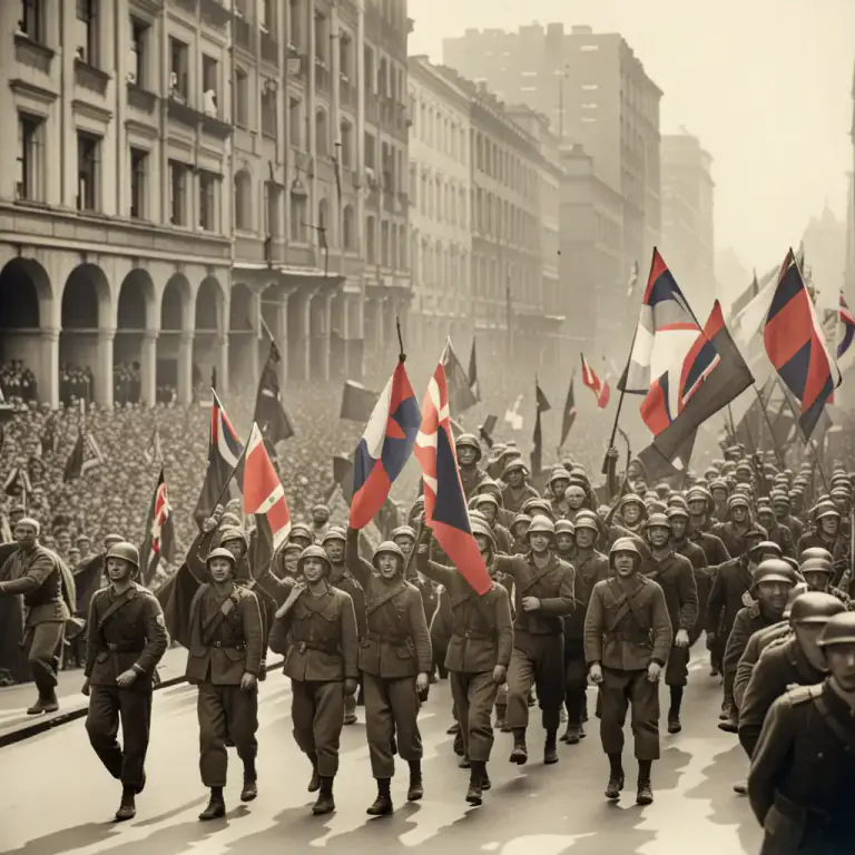 Visual representation of "liberator" - In the context of military, a liberator is someone or a group that frees a country, city, or people from enemy occupation
