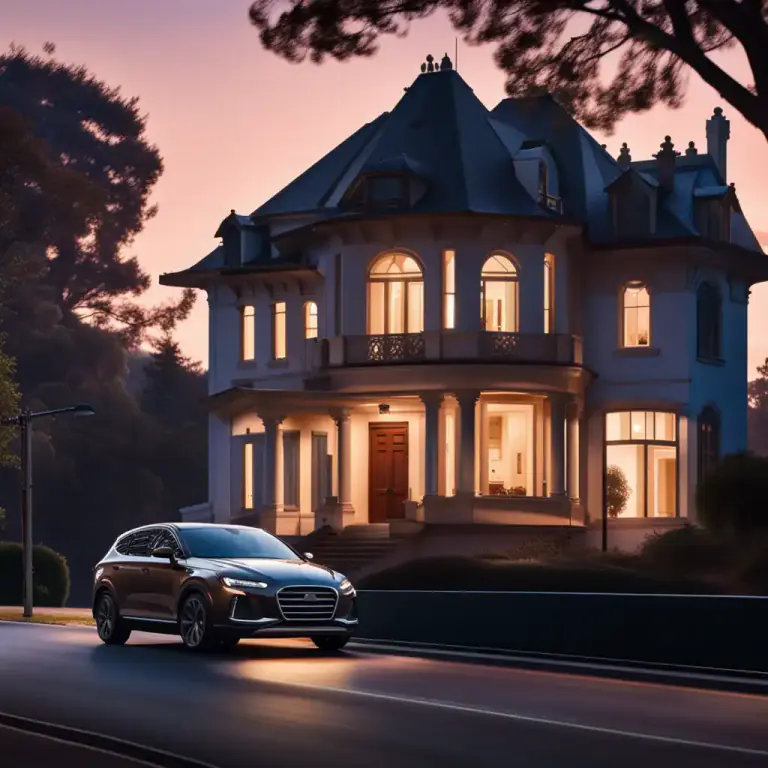 Visual representation of "home" - To the place where one lives
