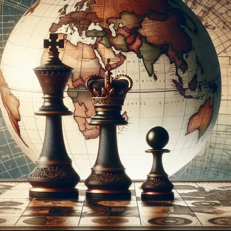 Visual representation of "hegemonic" - Relating to hegemony, a kind of leadership where a state, group, or individual has the most power and influence