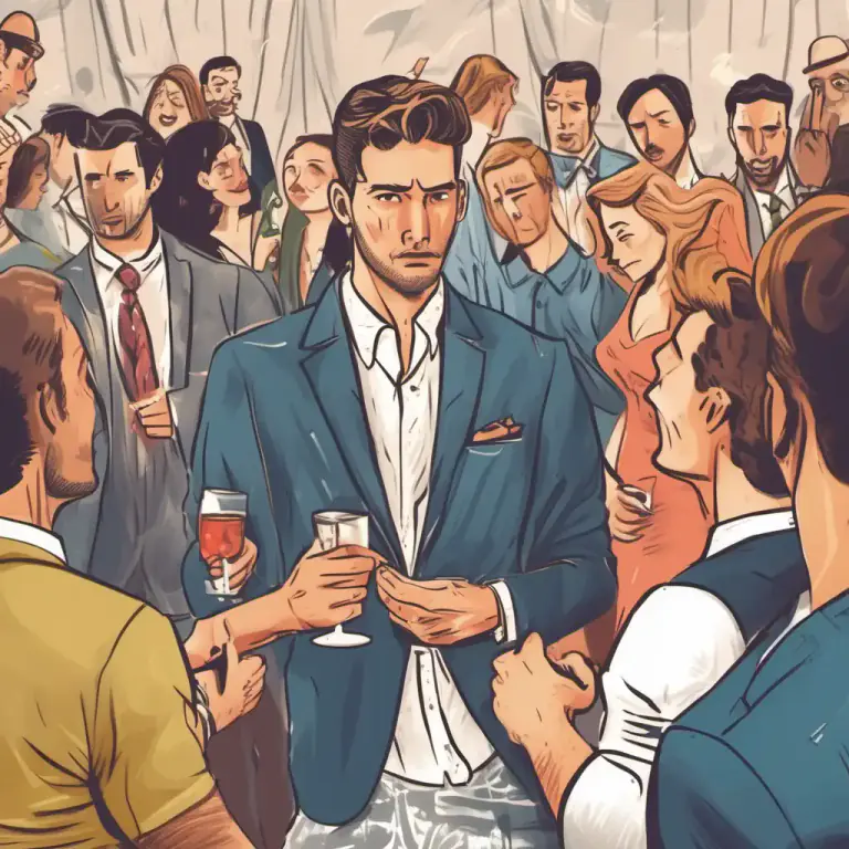 Visual representation of "I, you, etc. can’t take somebody anywhere" - This phrase is used to express that someone behaves so poorly or embarrassingly in public that it's difficult to bring them to social events or public places.
