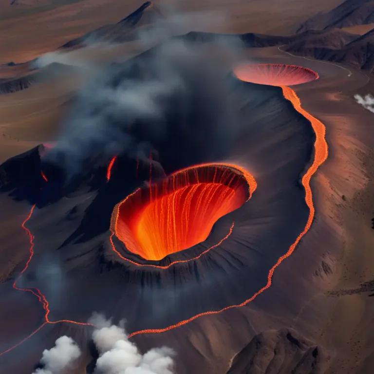 Visual representation of "extrusion" - In geology, it is the act of forcing out or the state of being forced out, especially the process of volcanic matter being forced out from the Earth's crust.