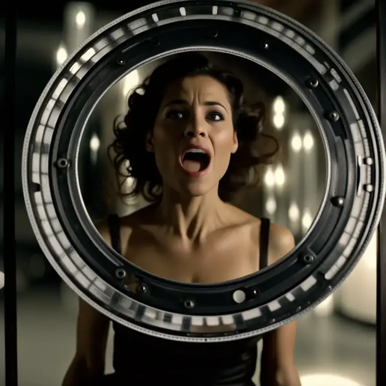 Visual representation of "frame" - In filmmaking, a single image or picture.