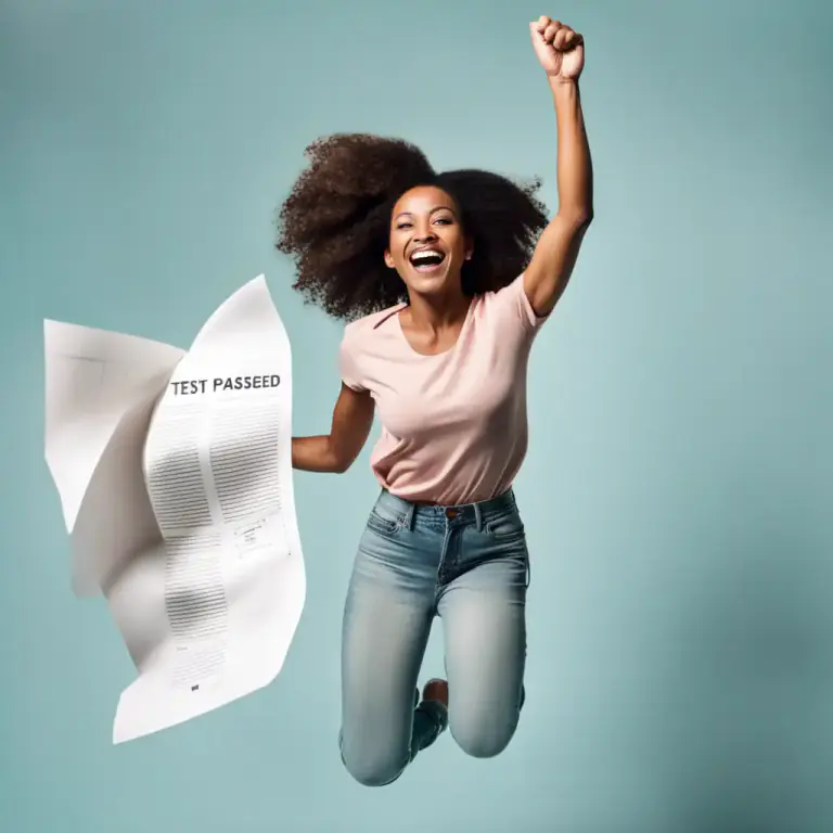 Visual representation of "float/walk on air" - Feeling very happy