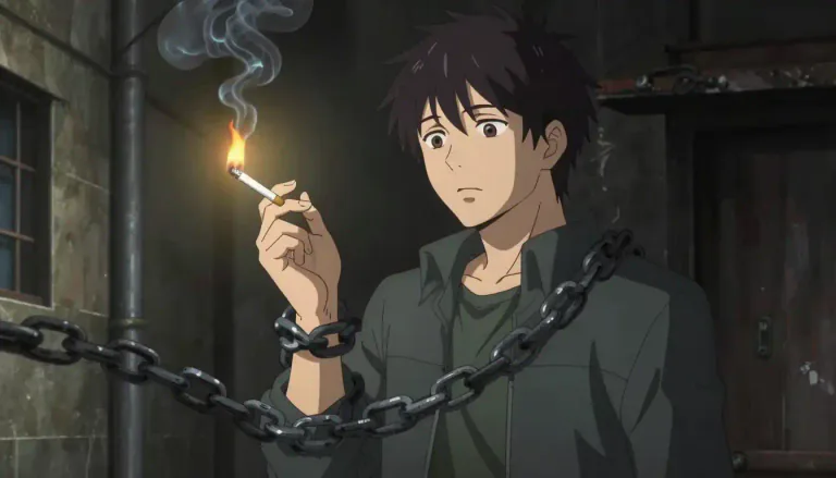Visual representation of "vice" - A bad habit or characteristic