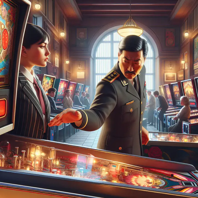 Visual representation of "tilt" - In games, to unlawfully manipulate.