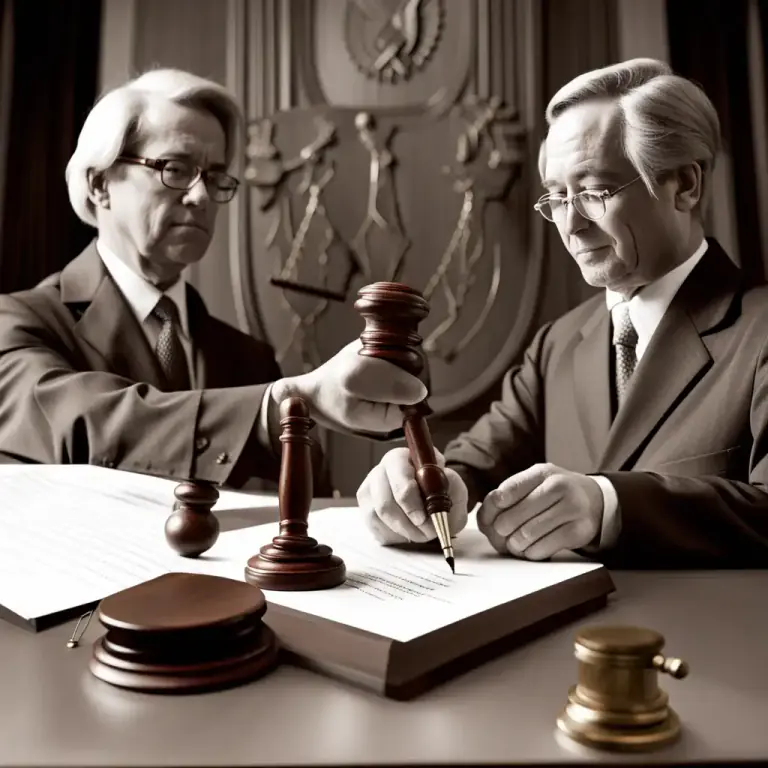 Visual representation of "accommodation" - An arrangement that allows people who have a legal dispute to avoid going to court