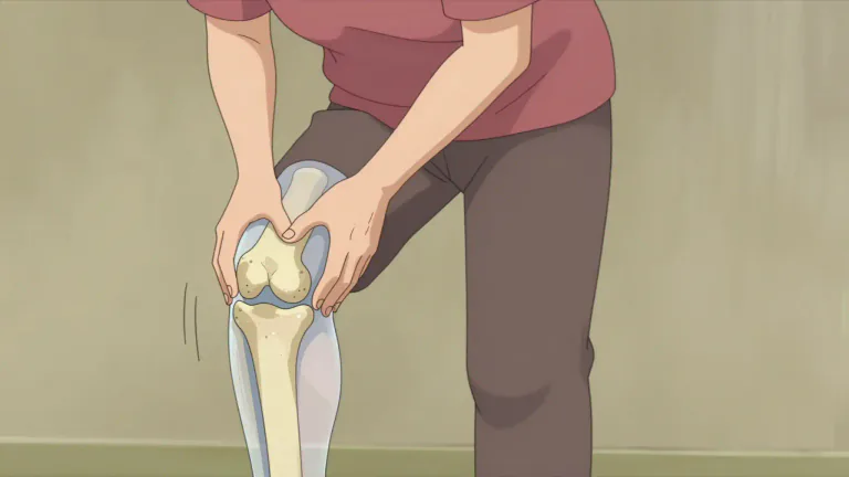 Visual representation of "osteoarthritis" - A degenerative condition that particularly affects weight-bearing joints such as the hips and knees.