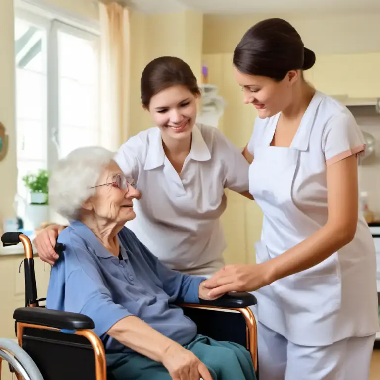 Visual representation of "geriatric" - An old person, typically receiving special care.