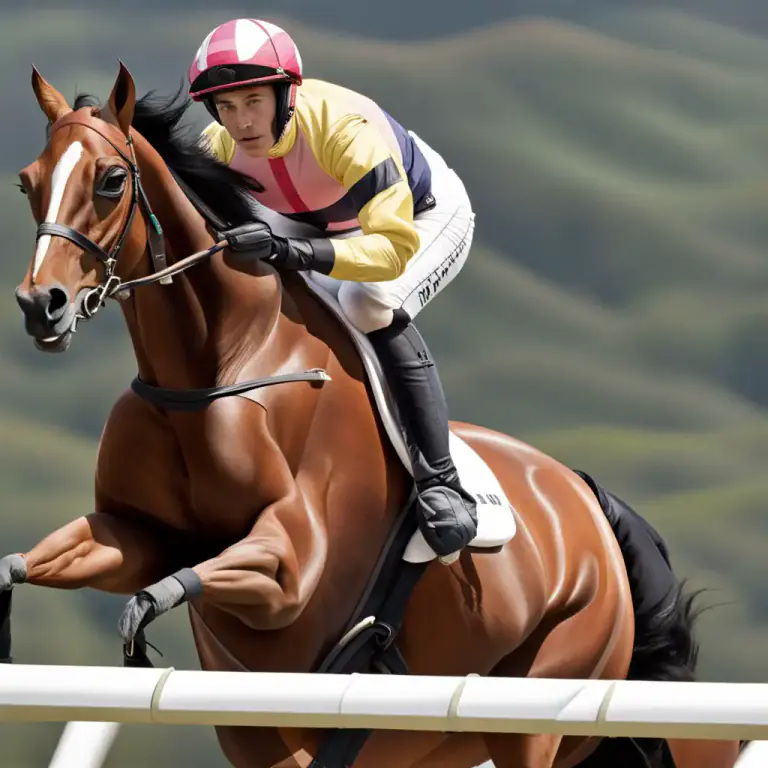Visual representation of "ridge" - The top of a horse’s back, considered as a position for riding.