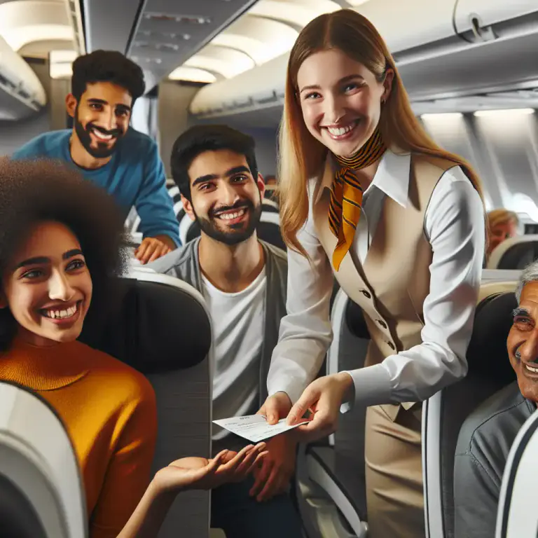 Visual representation of "purser" - An airline official on a plane who checks tickets and takes care of passengers.
