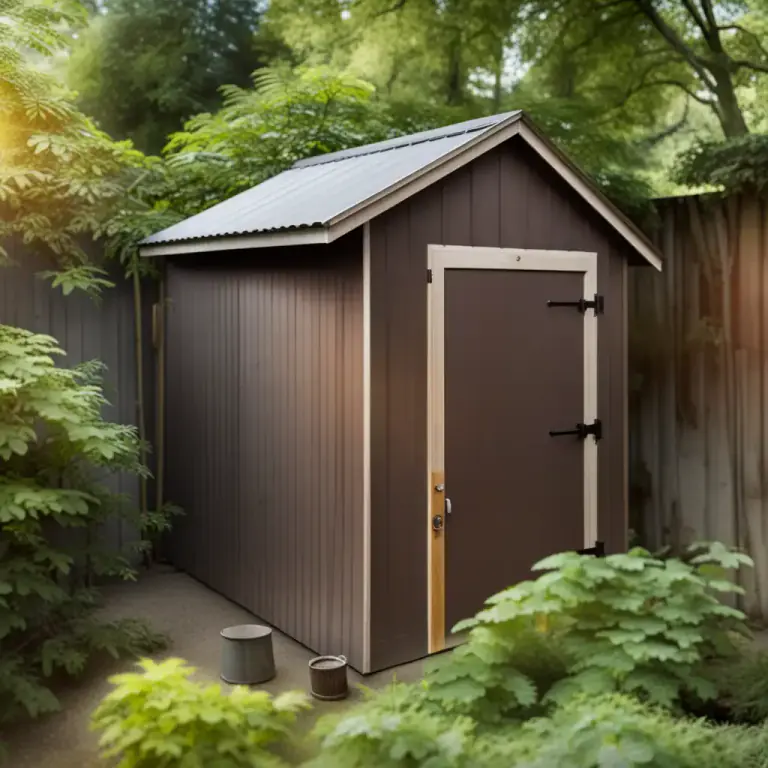 Visual representation of "crib" - A small building, such as a shed.