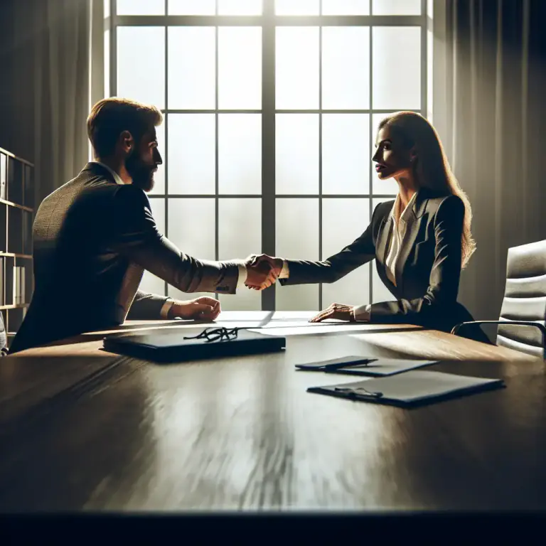 Visual representation of "dicker" - An act of negotiation or bargaining