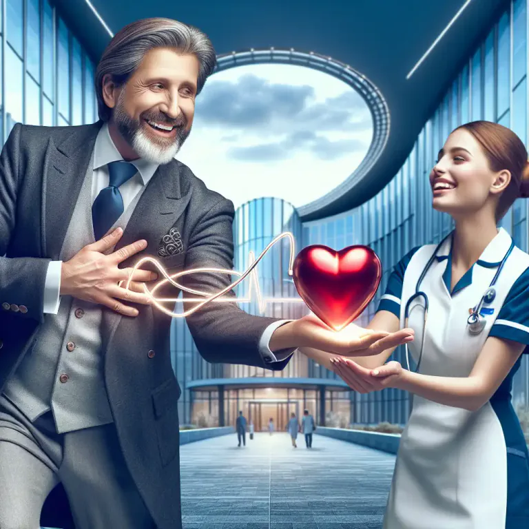 Visual representation of "magnanimity" - A generous act