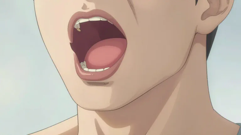 Visual representation of "laryngeal" - Related to the larynx, part of throat with vocal cords.