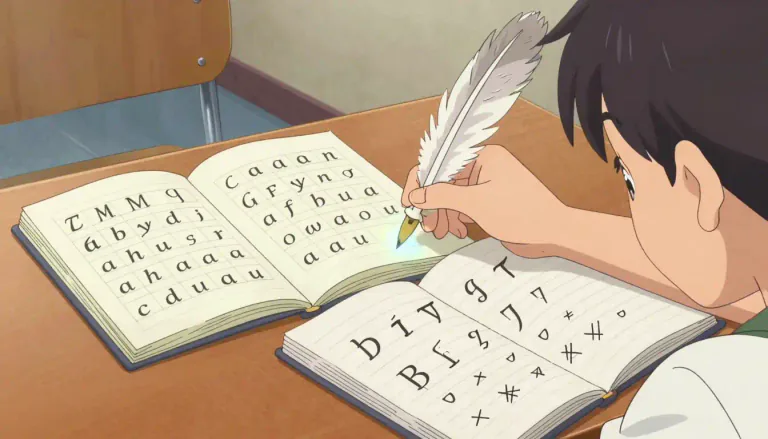 Visual representation of "orthographic" - Related to the correct way of spelling or how letters are written