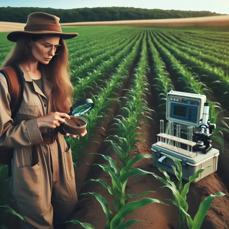Visual representation of "agriculturalist" - A person who studies or works in the science of agriculture.