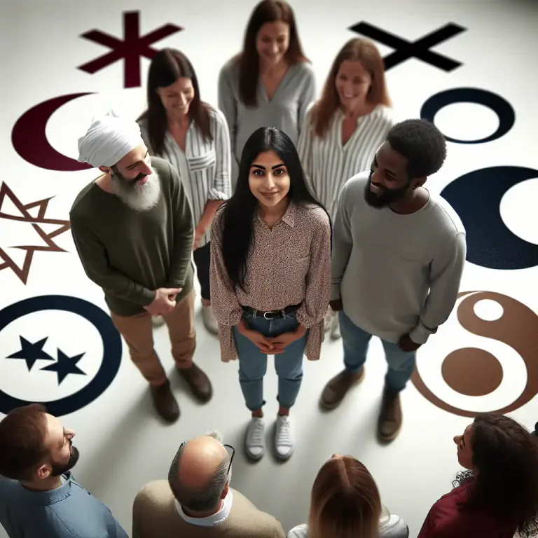 Visual representation of "initiate" - A person who has been accepted into a religious group or other organization and is learning its rules