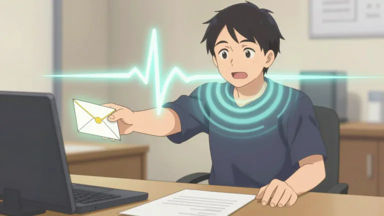 Visual representation of "in a heartbeat" - Very quickly, without any hesitation