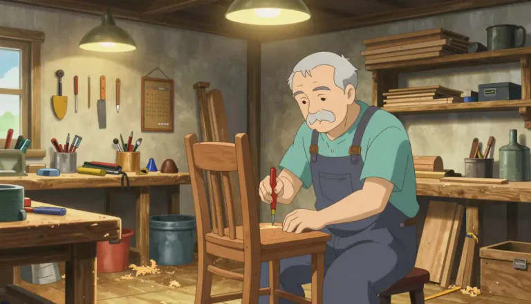 Visual representation of "workshop" - A room or building where people make or repair things
