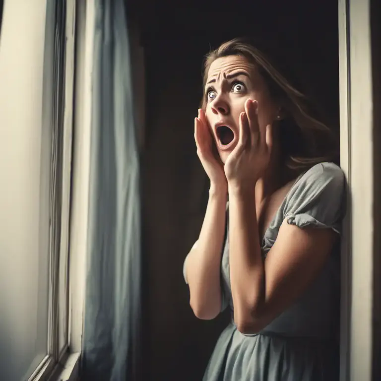 Visual representation of "go ape/apeshit" - To lose control or become extremely upset.